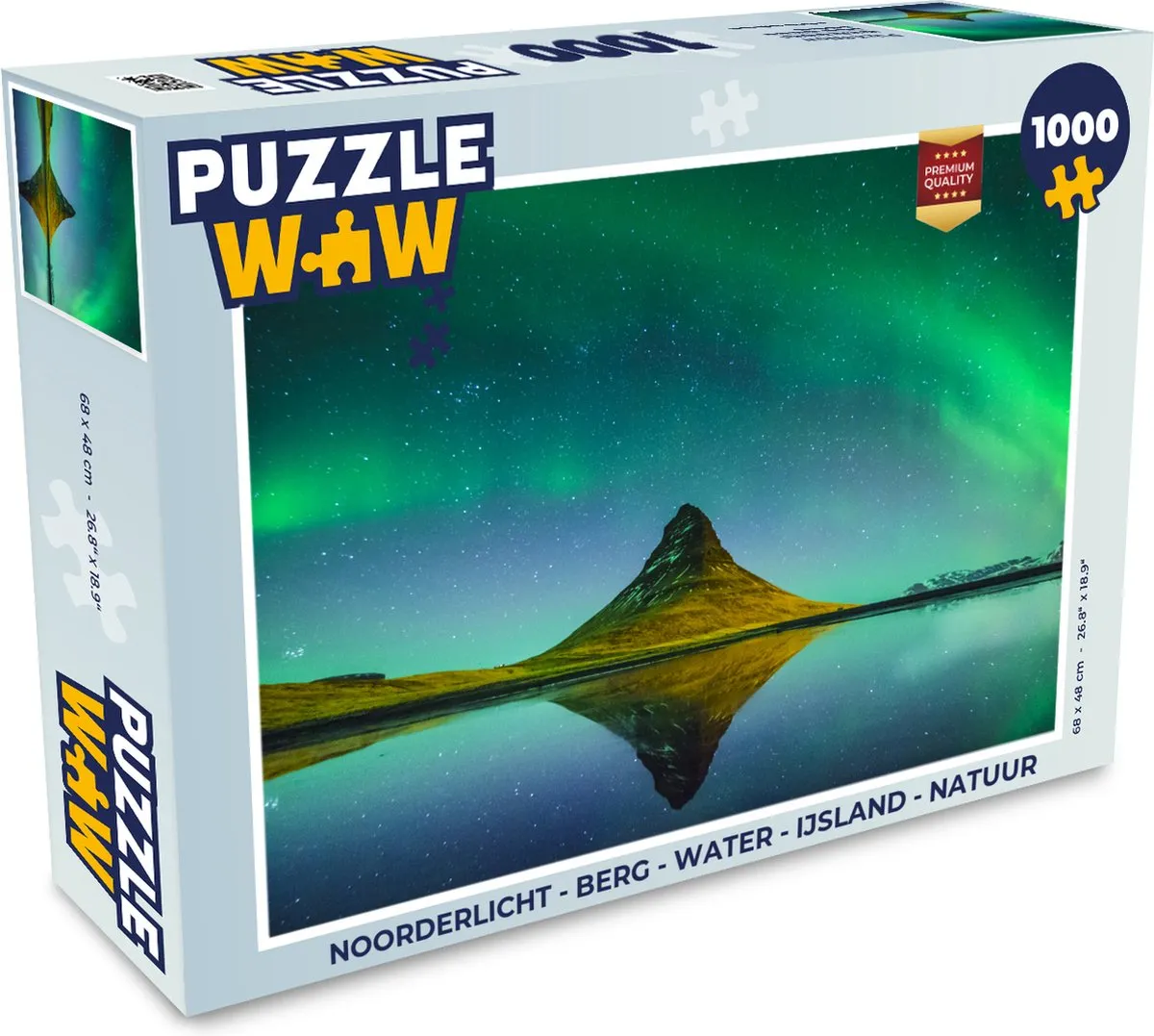 PuzzleWow Noorderlicht Puzzel 1000 Stuks