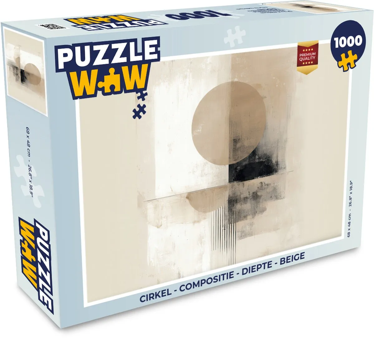 PuzzleWow Legpuzzel 1000 Stuks