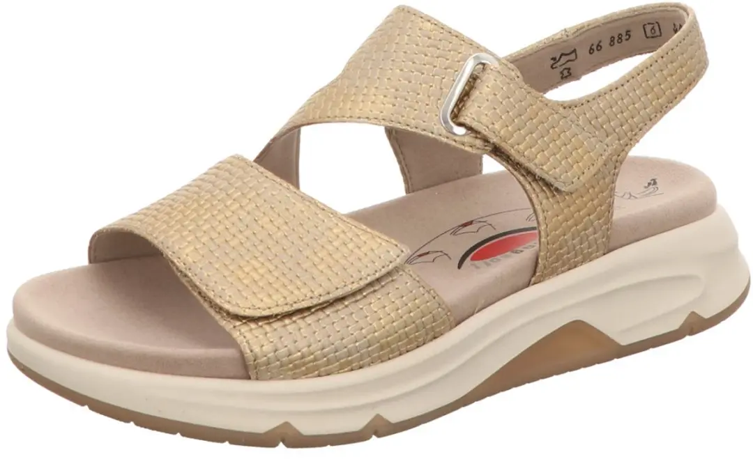 Gabor Damen Sandale bequem in beige