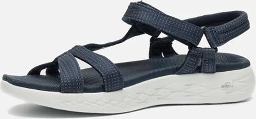 Skechers On-The-Go 600 Brilliancy Sandalen - Navy - Maat 40 - afbeelding 5 van 6