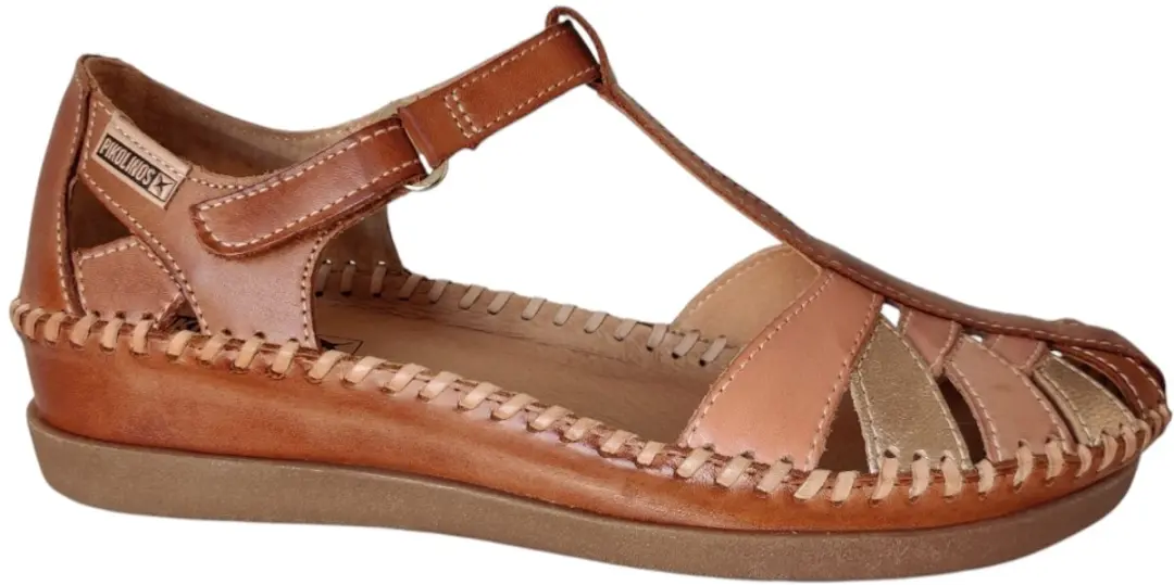 Pikolinos Cadaques W8K-0705C1 Platte Sandalen - Bruin 40