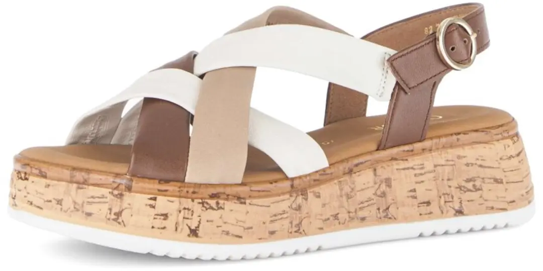 Gabor Damen Sandalette 743 - 37.5 Bruin