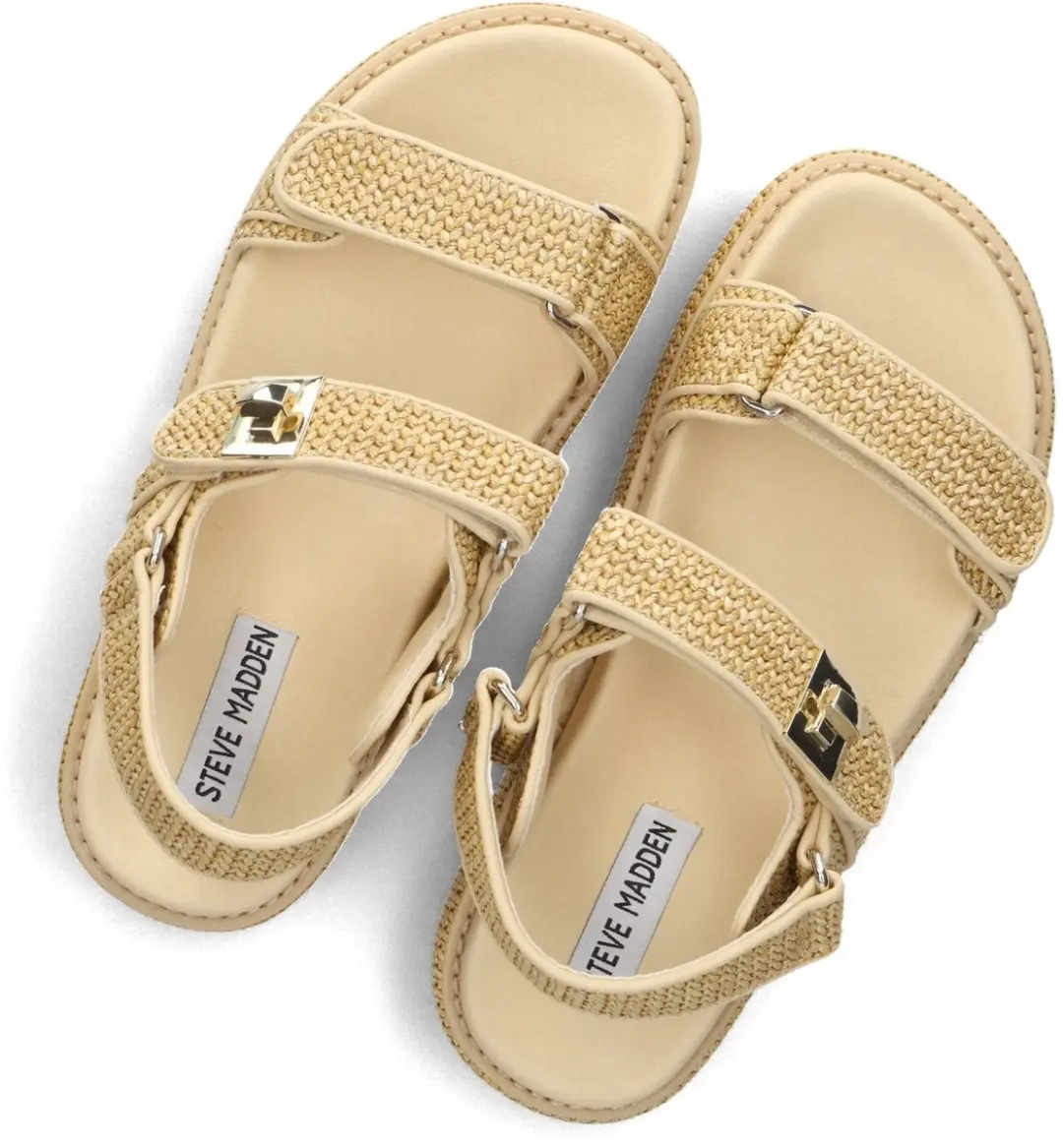 Steve Madden Bigmona Sandalen - Beige - Maat 39