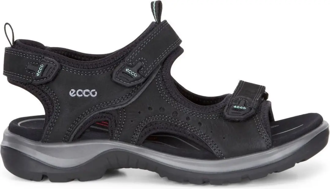 Ecco Damen Rec.offroad Sandalette - 37 - Zwart