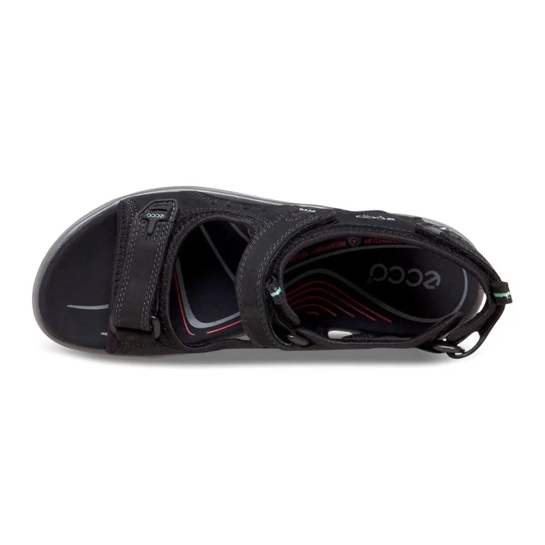 Ecco Damen Rec.offroad Sandalette - 37 - Zwart