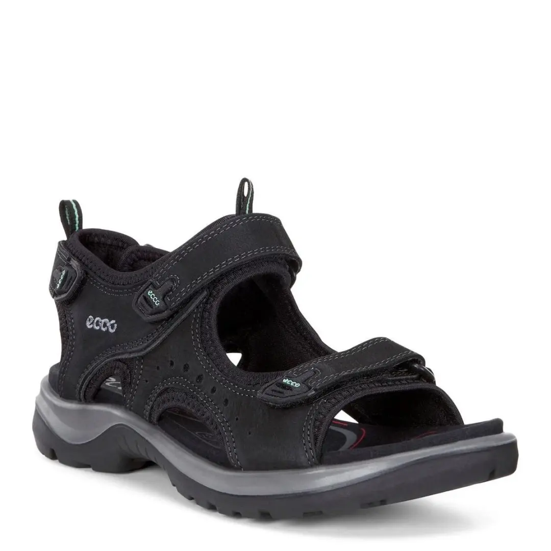 Ecco Damen Rec.offroad Sandalette - 37 - Zwart