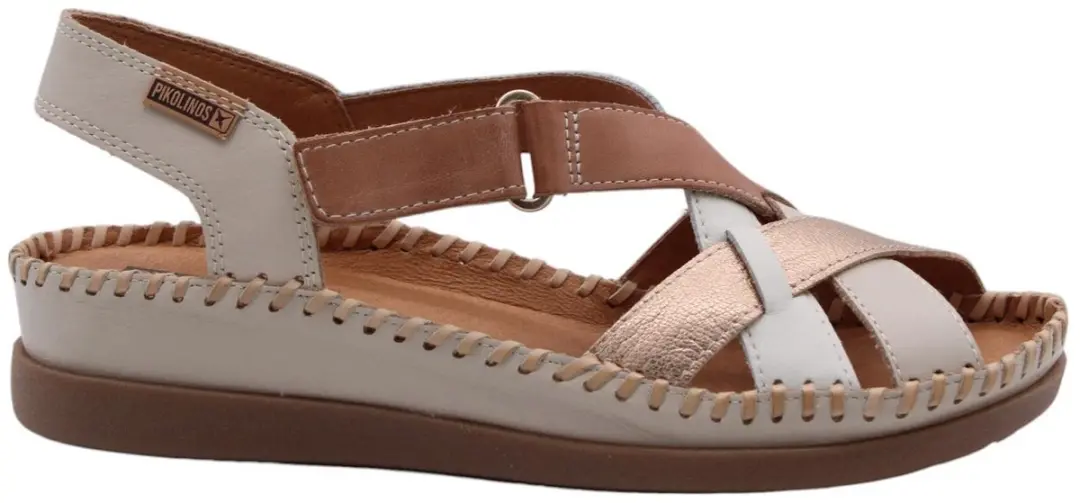 Pikolinos W8K-0741C2 Sandalen - 42 - Wit/Beige - afbeelding 6 van 6