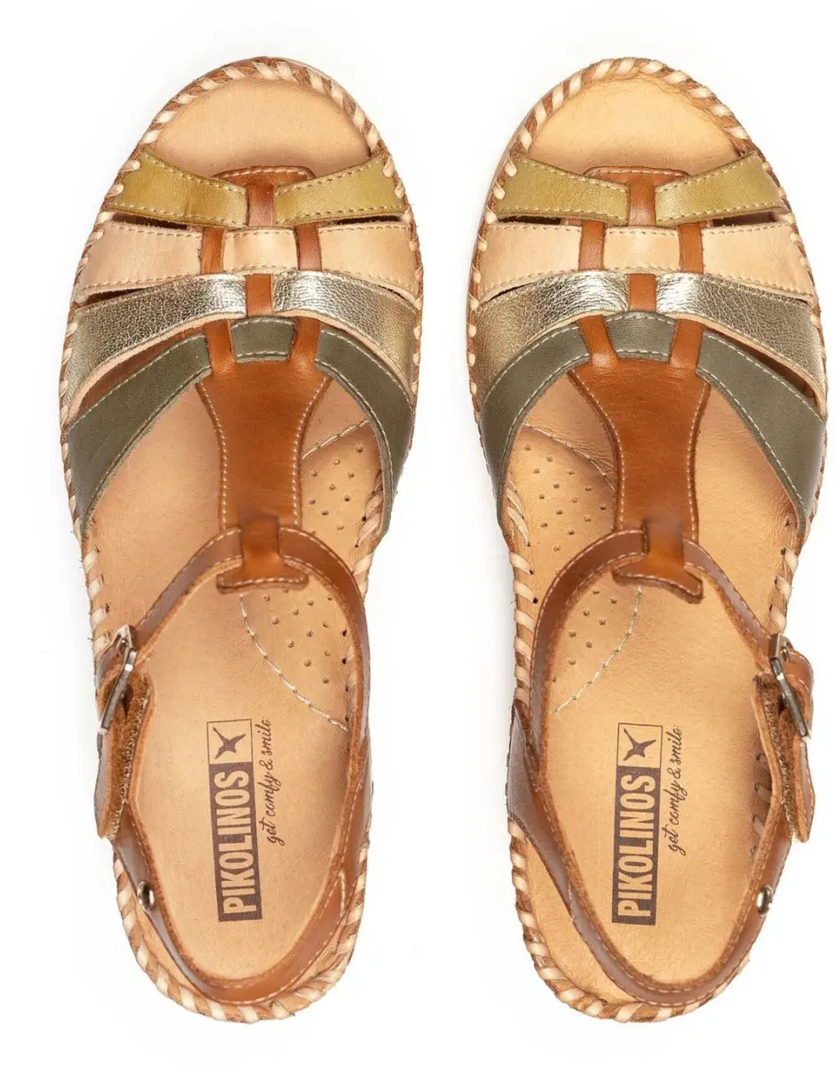 Pikolinos W3Z-1836C1 Dames Sandalen - 41 - Bruin
