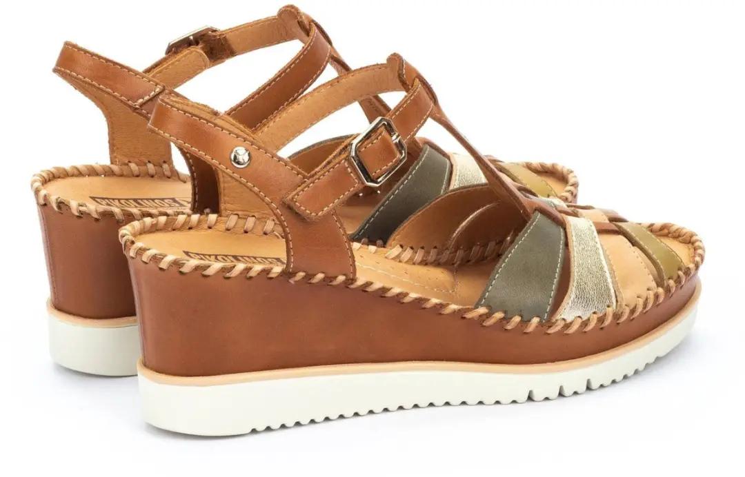 Pikolinos W3Z-1836C1 Dames Sandalen - 41 - Bruin