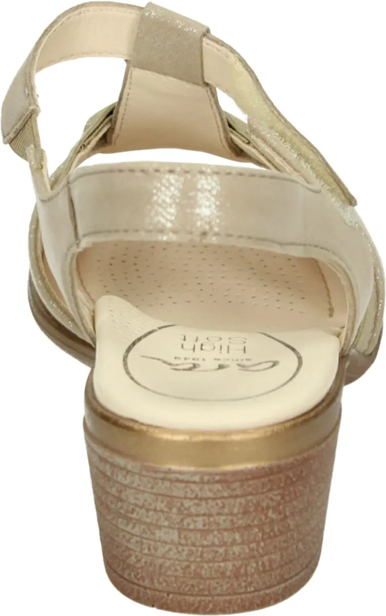 Ara 1235730 Dames Sandalen - 40.5 - Taupe