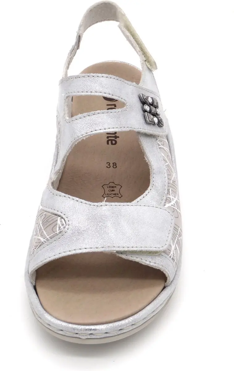 Remonte D7647-40 Dames Sandalen - 41 - Zilver