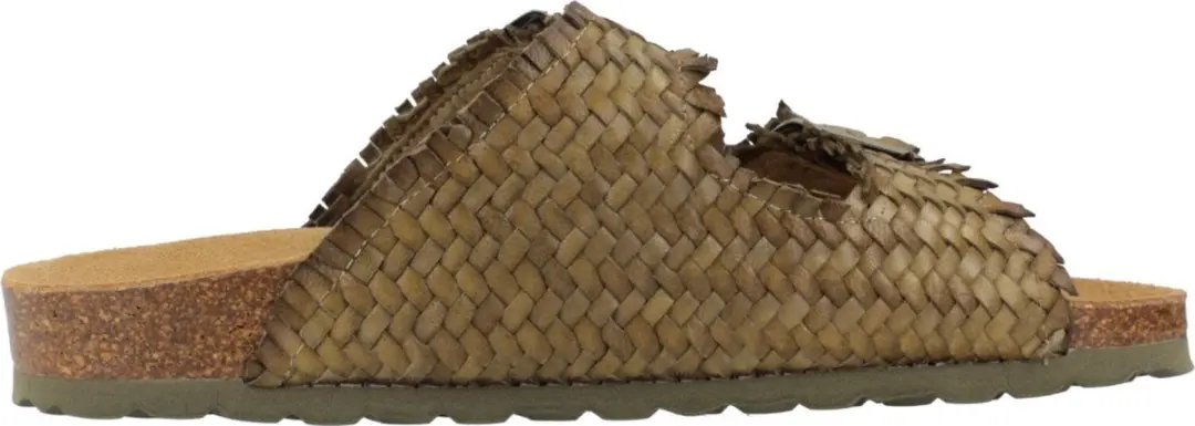 Damessandaal met BIO-stijl gespen