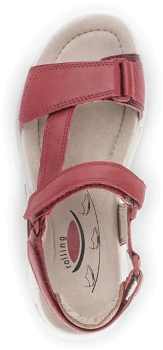 Gabor Rollingsoft Dames Wandelsandalen 86.833.48 - Rood