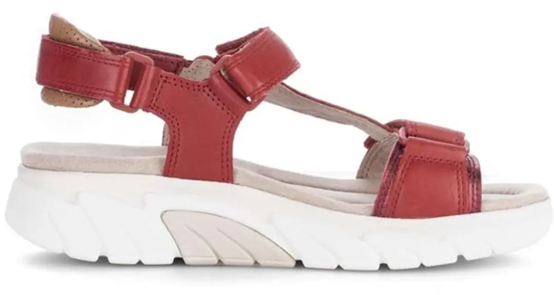 Gabor Rollingsoft Dames Wandelsandalen 86.833.48 - Rood