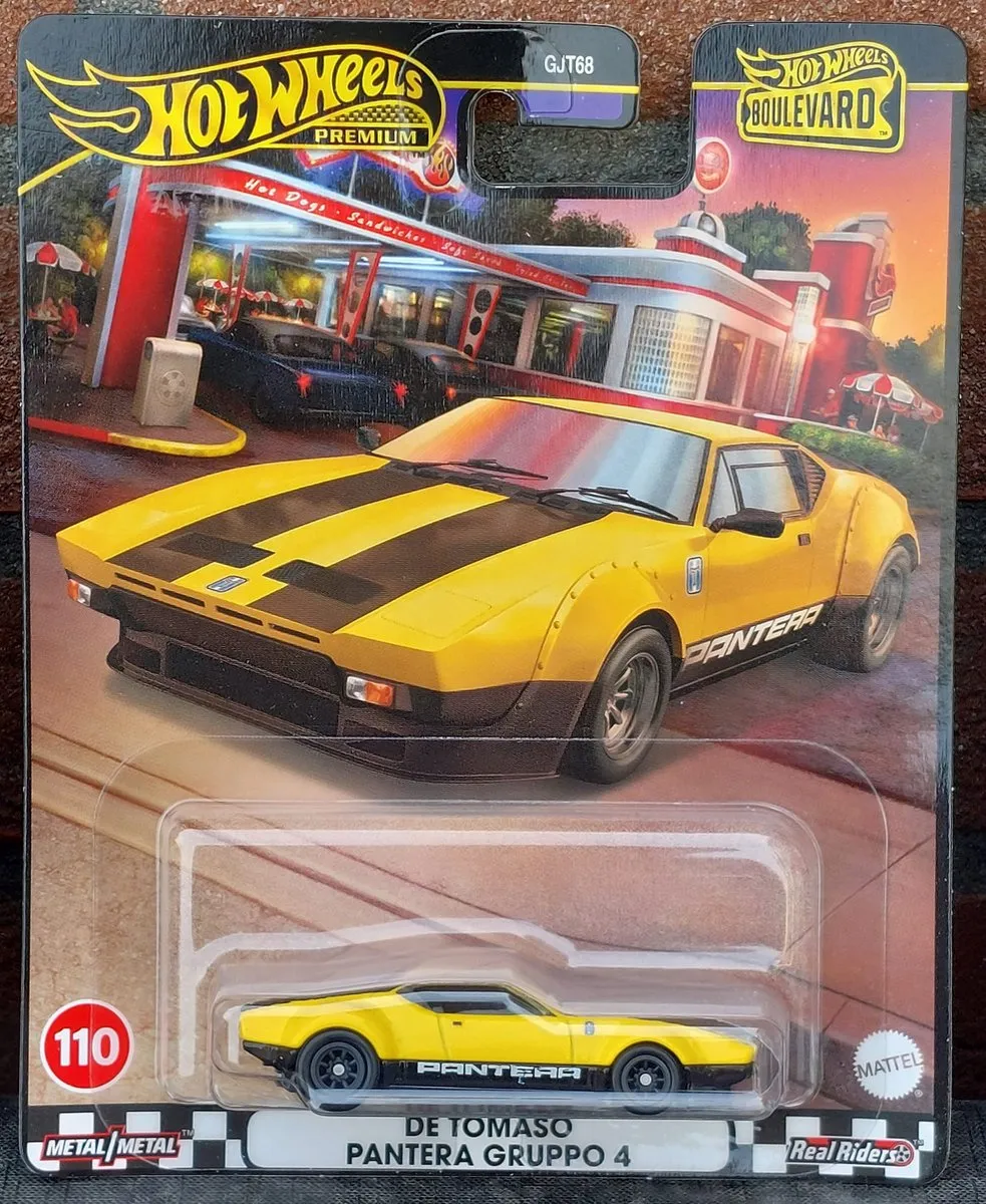 Hot Wheels Premium Boulevard De Tomaso Pantera Gruppo 4 HRT75