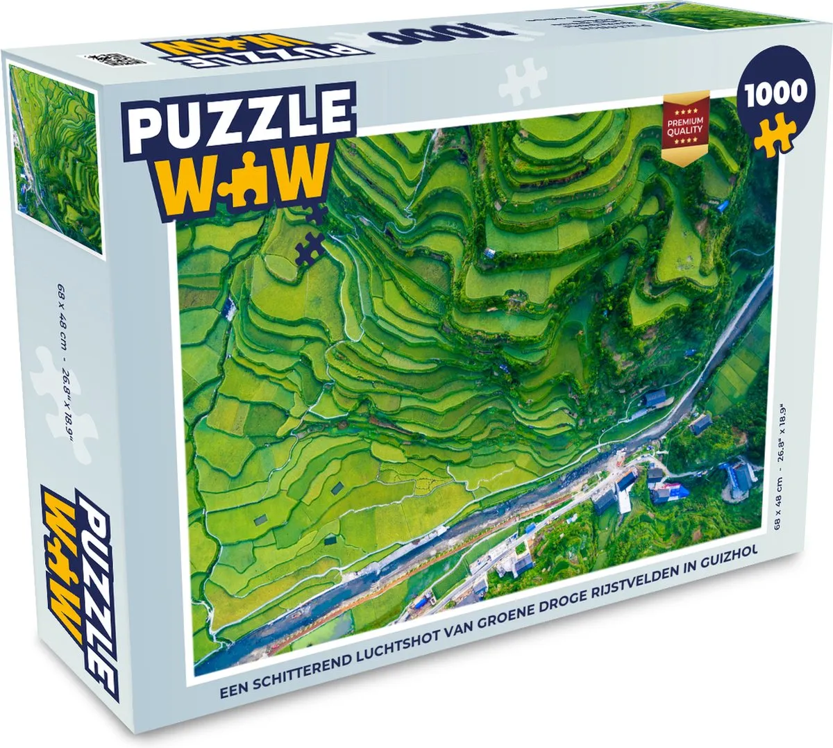PuzzleWow Legpuzzel 1000 Stuks