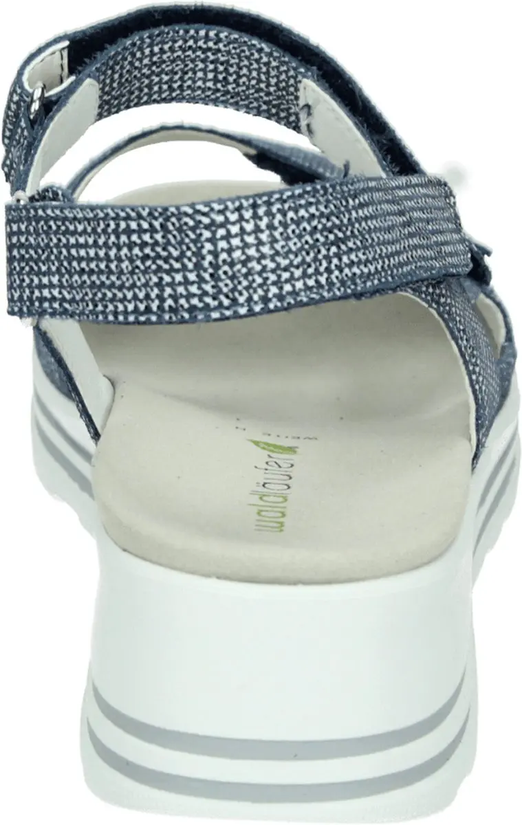 Waldläufer 728003 H-Michelle Sandalen - Blauw 37.5 - afbeelding 5 van 6