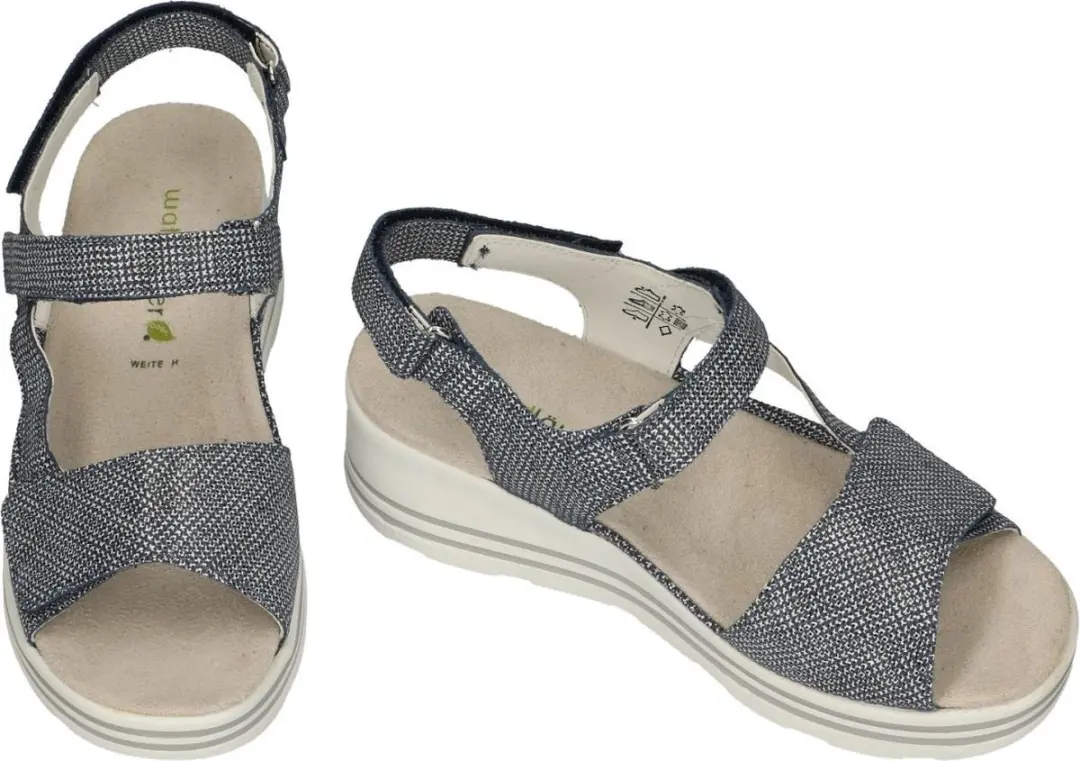 Waldläufer 728003 H-Michelle Sandalen - Blauw 37.5 - afbeelding 6 van 6