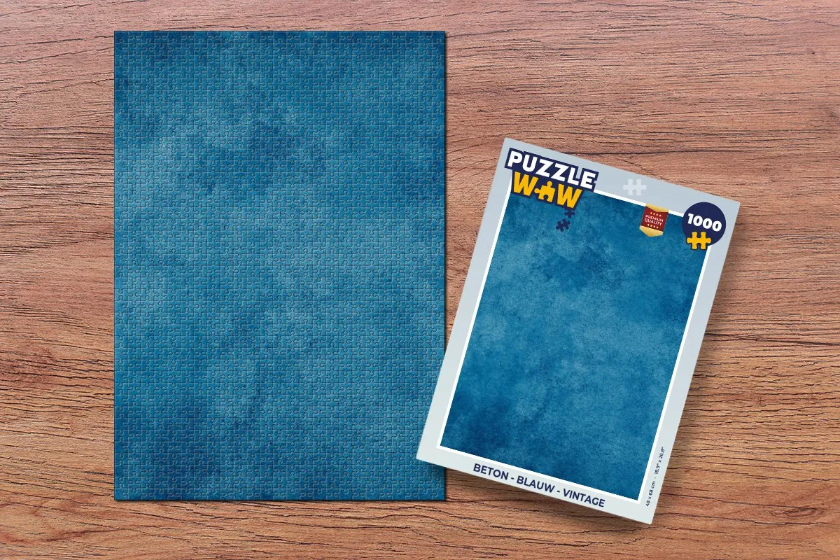 PuzzleWow Beton Puzzel 1000 Stuks - Multicolor