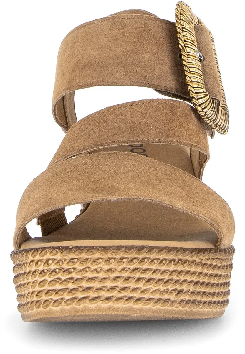 Gabor 771 Sandalen - Taupe - Maat 36 - afbeelding 6 van 6