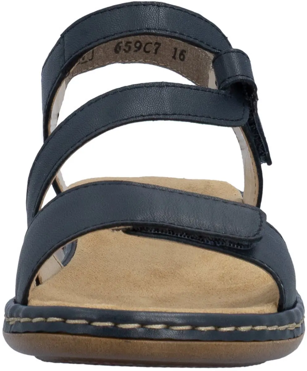 Rieker 659C7-16 Sandaal - Blauw