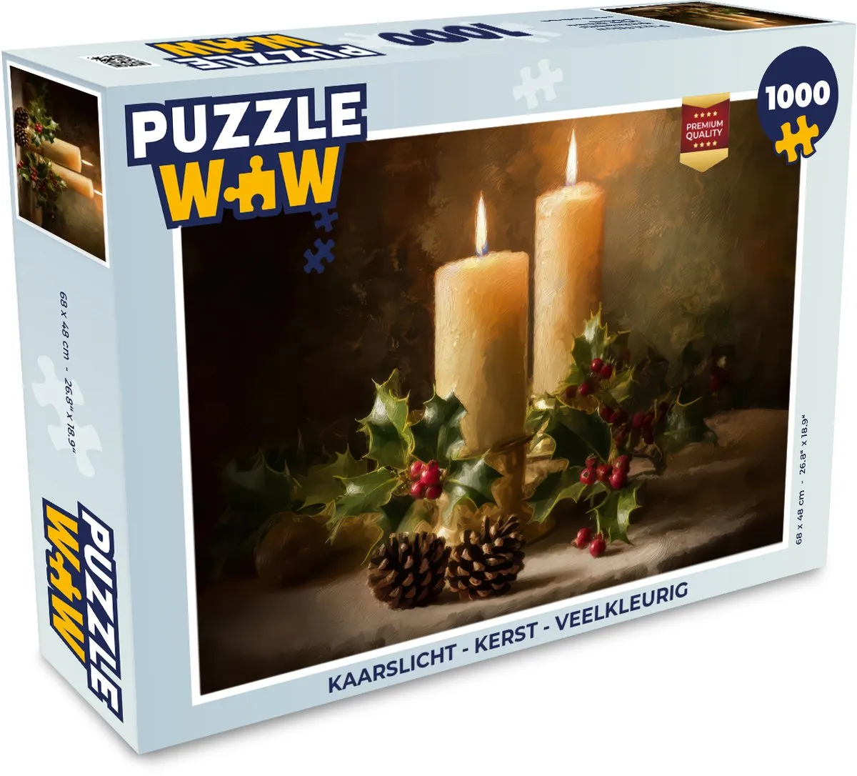 PuzzleWow Kerst Puzzle 1000 Stuks