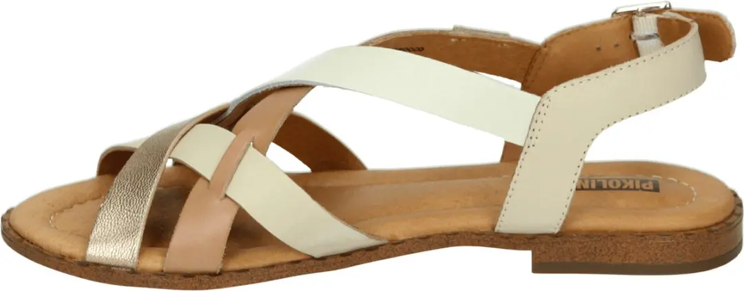 Pikolinos W0X-0556C3 Platte Sandalen - 38 - Bruin