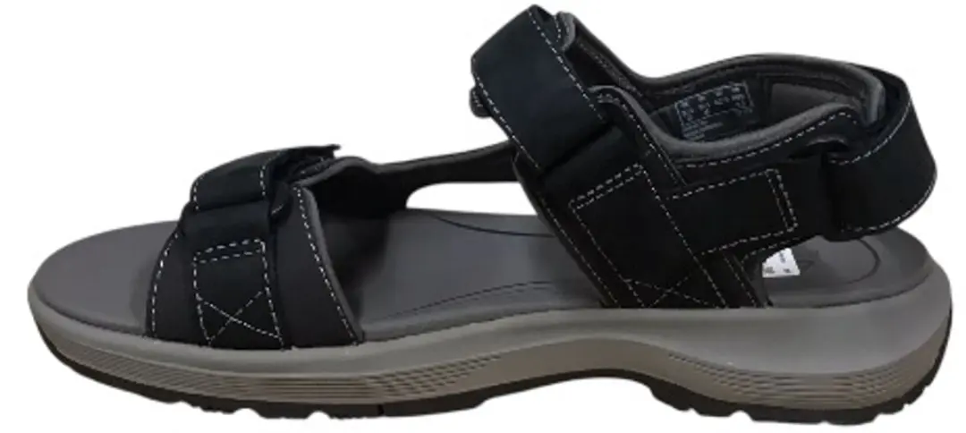 Clarks Guideview Trek Heren Sandalen - Zwart - Maat 44