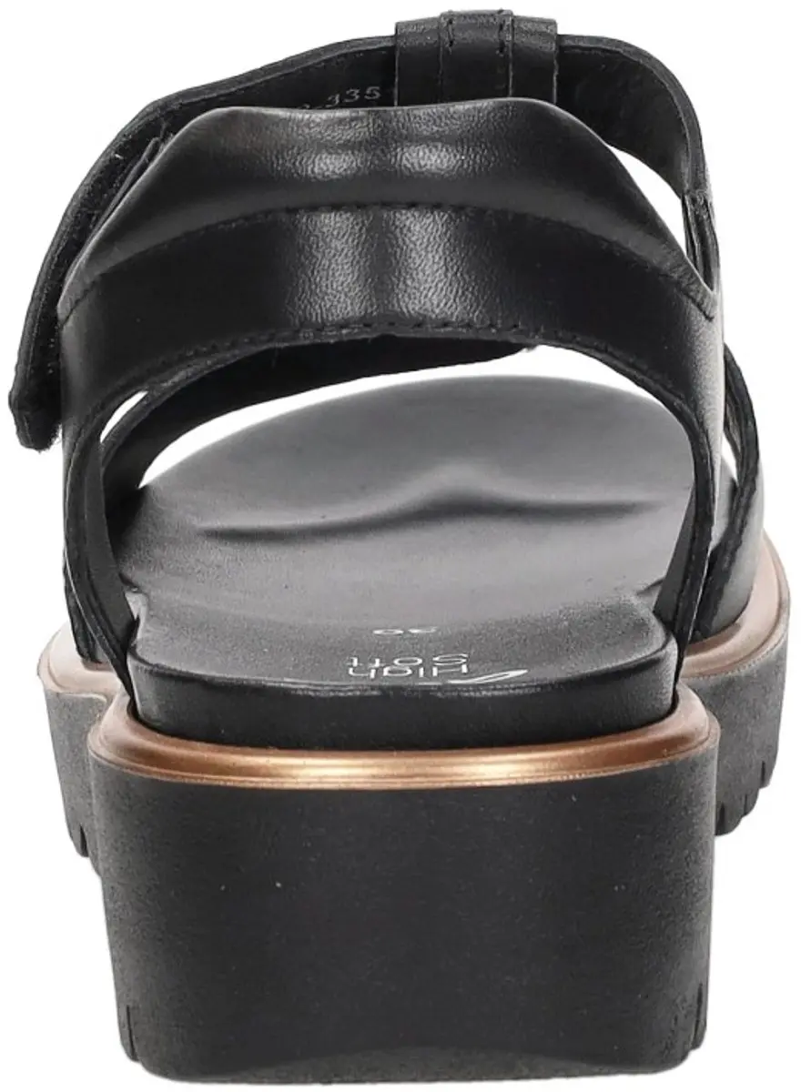 Ara - 1233515 BILBAO-S - Sandalen met hakDames Sandalen - Kleur: Zwart - Maat: 37 - afbeelding 6 van 6
