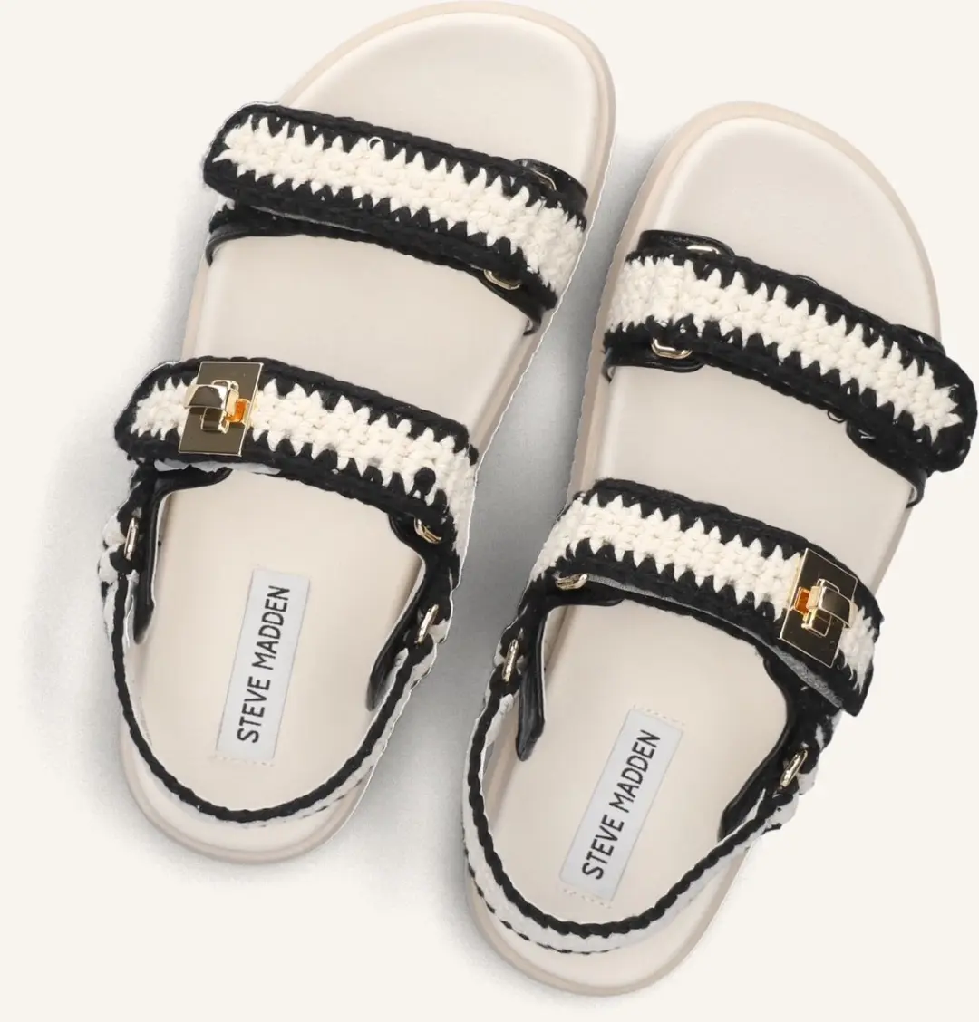 Steve Madden Mona-m Sandalen - Beige Maat 38 - afbeelding 6 van 6