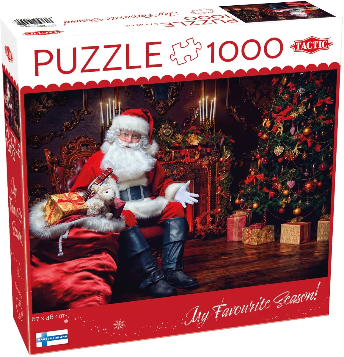 Tactic Puzzle Lovers Santas Surprise 1000 Stuks