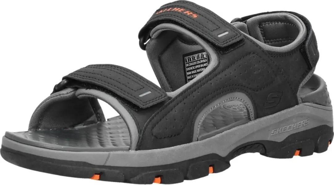 Skechers Tresmen Garo Heren Sandalen - Zwart - afbeelding 3 van 6