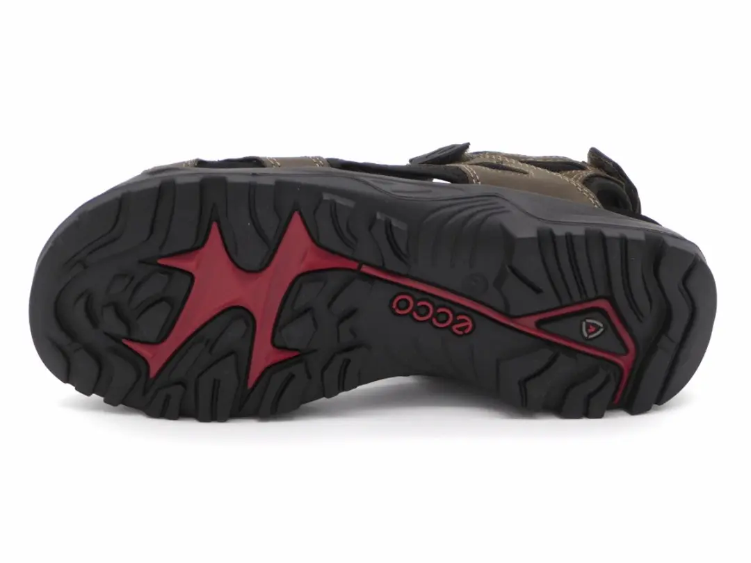 Ecco Herren Offroad Sandalen - 45 - Grijs