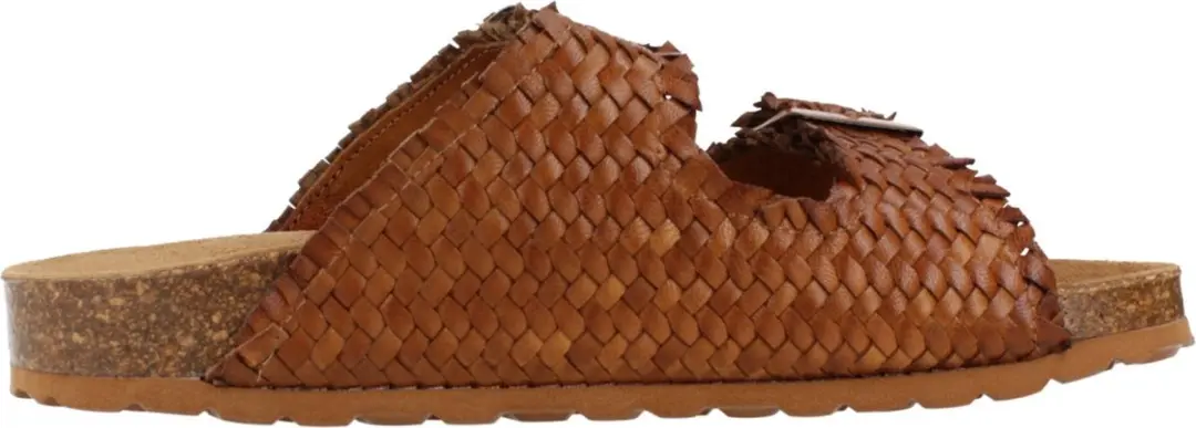 Damessandaal met BIO-stijl gespen