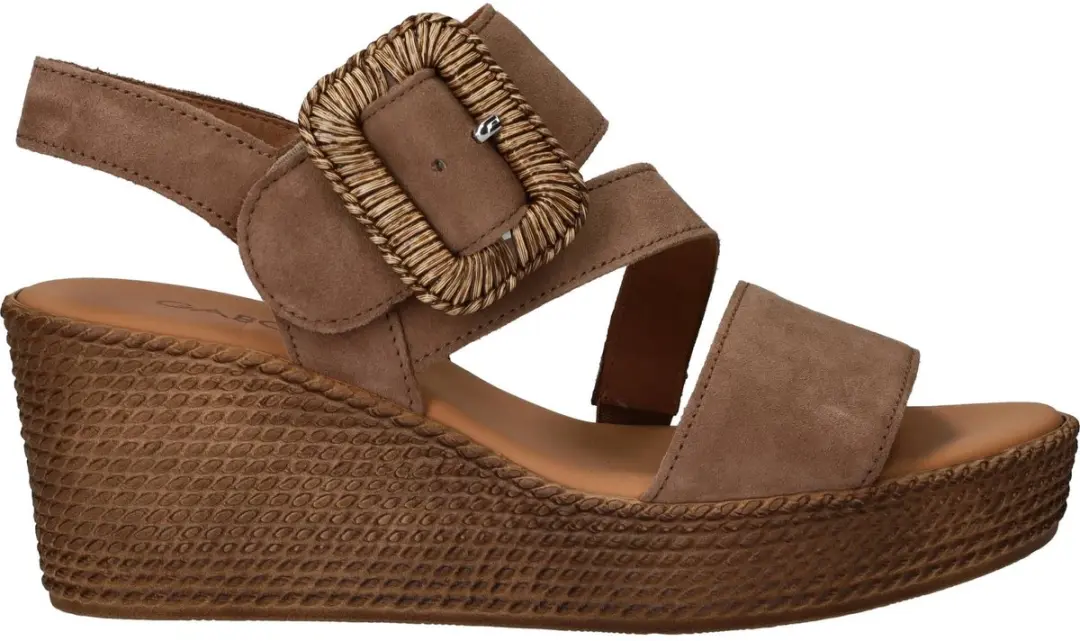 Gabor 771 Sandalen - Taupe - Maat 39