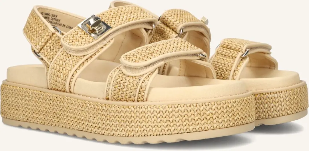 Steve Madden Bigmona Sandalen - Beige - Maat 36
