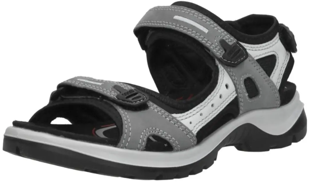 Ecco Damen Sandalette Rec.offroad in grau - afbeelding 3 van 6
