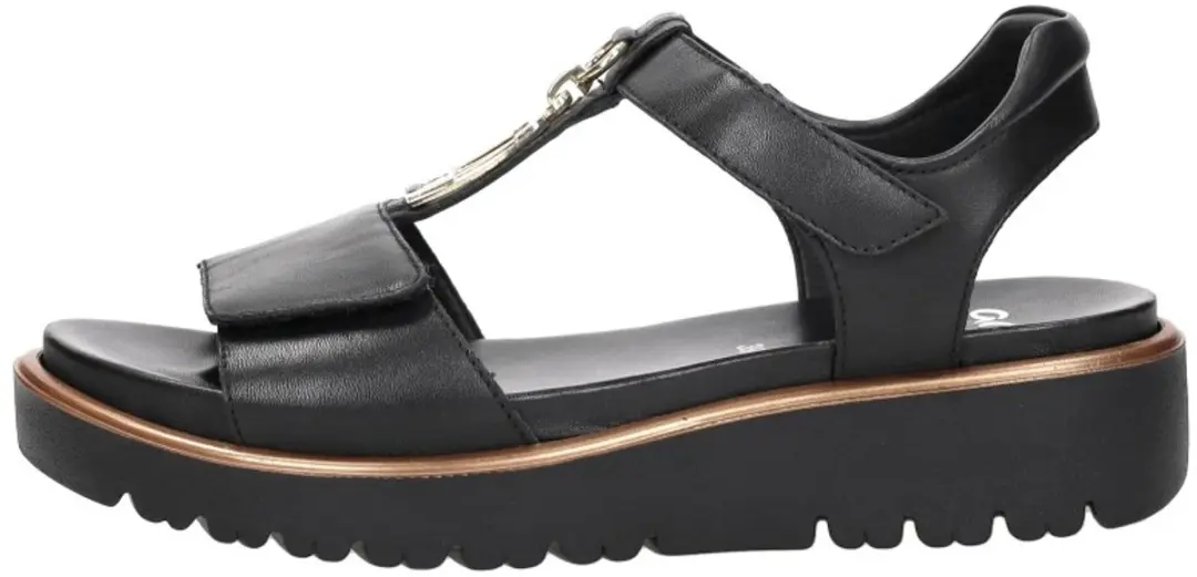 Ara - 1233515 BILBAO-S - Sandalen met hakDames Sandalen - Kleur: Zwart - Maat: 39 - afbeelding 2 van 6