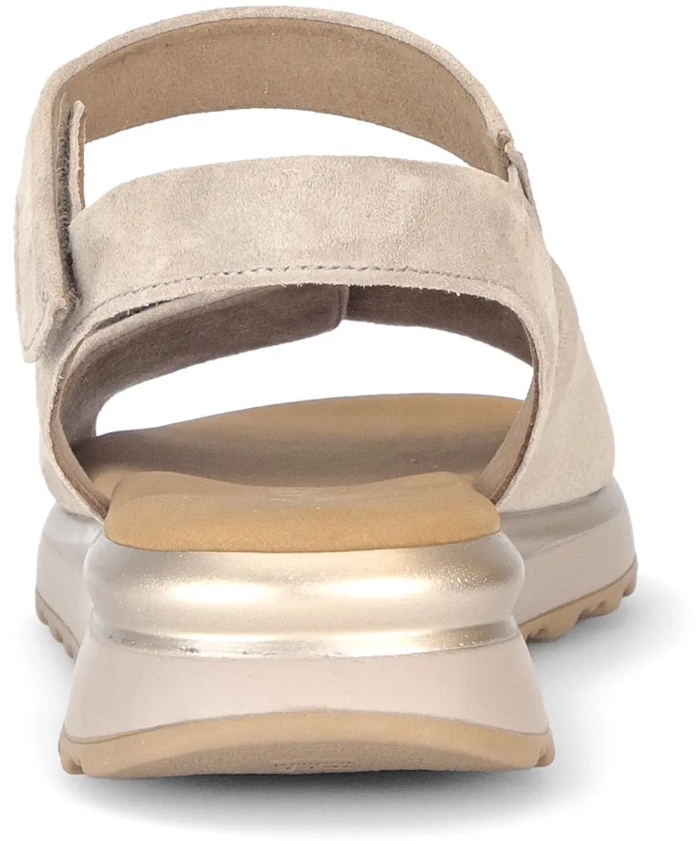 Gabor 840.1 Sandalen - Dames - Beige - Maat 37,5