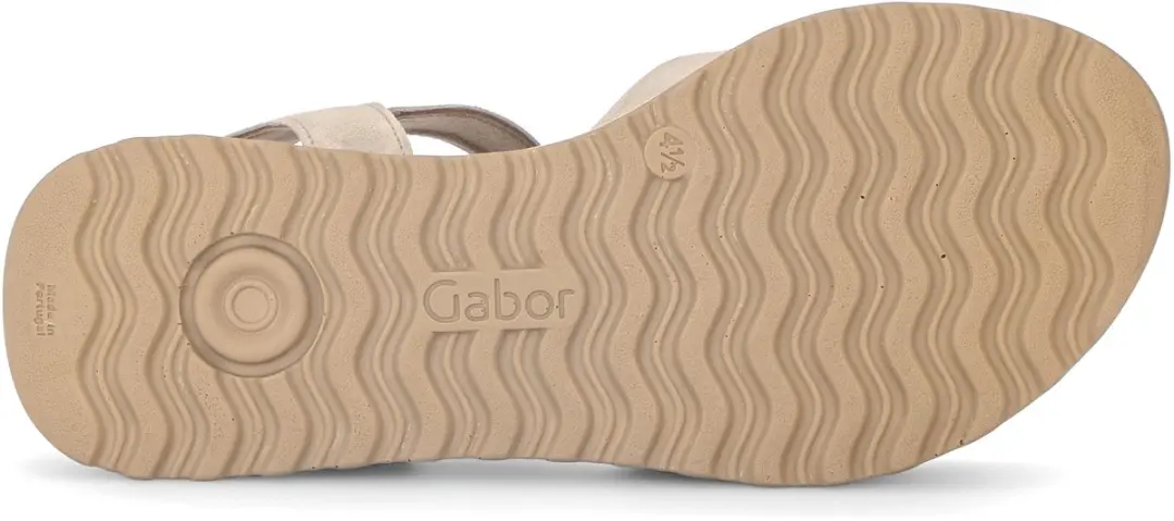 Gabor 840.1 Sandalen - Dames - Beige - Maat 37,5