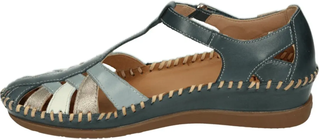Pikolinos Cadaques W8K-0705C1 Platte Sandalen - Blauw 41