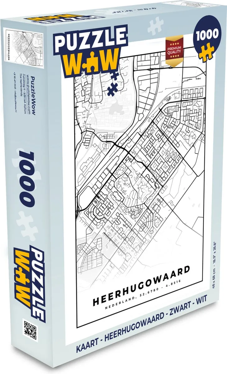 PuzzleWow Legpuzzel 1000 Stuks