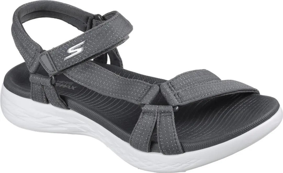Skechers On-The-Go 600 Brilliancy Sandalen - 37 Charcoal