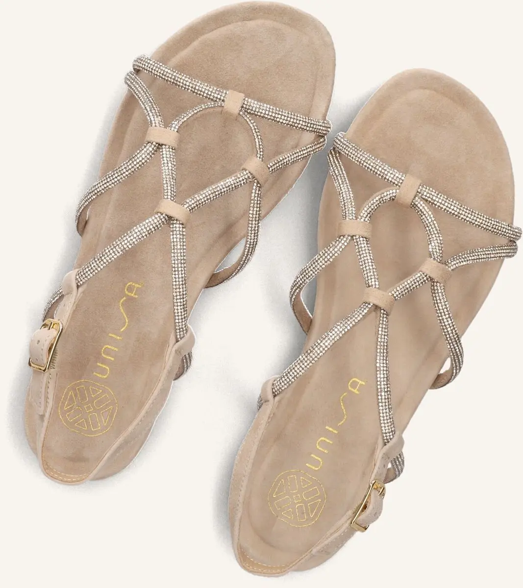 Unisa Cooper Sandalen - Dames Beige 36 - afbeelding 6 van 6