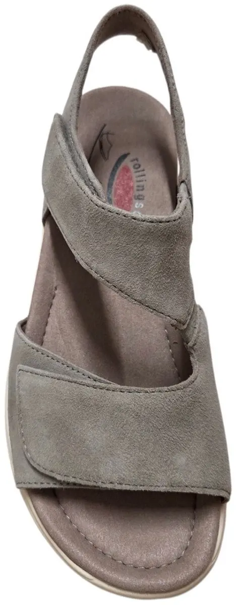 Gabor Rolling Soft Sandalen 86.815.11 - 41 - Beige/Grijs