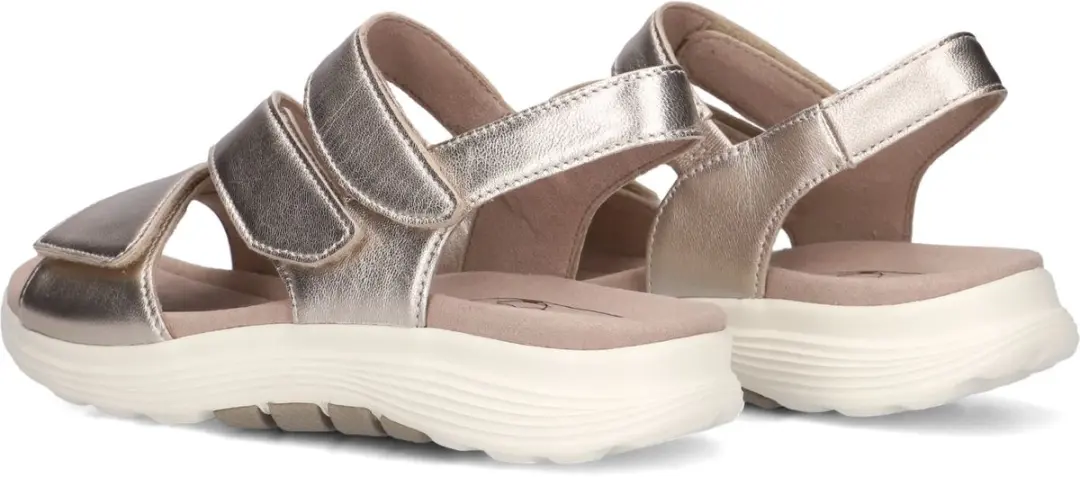 Gabor 813 Sandalen - Dames - Goudkleur - Maat 40,5