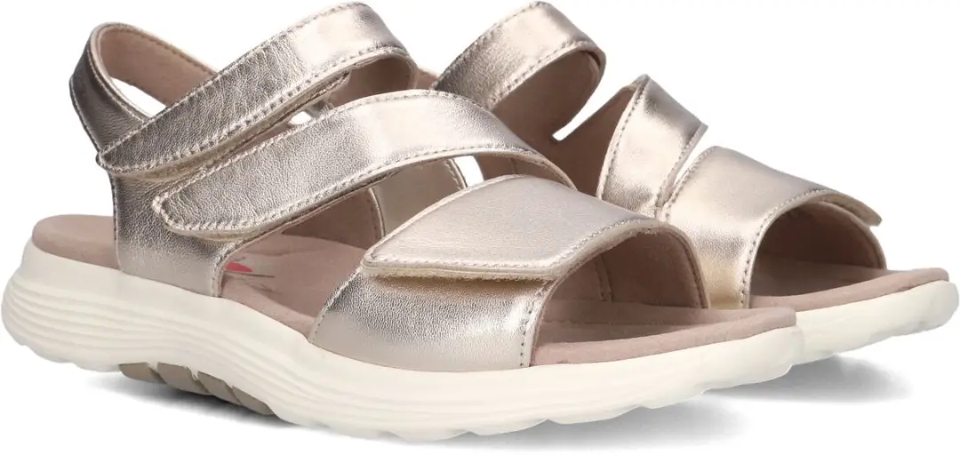 Gabor 813 Sandalen - Dames - Goudkleur - Maat 40,5