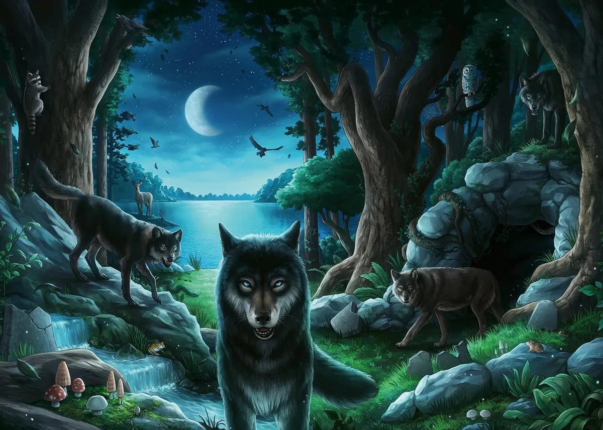Ravensburger Escape Puzzle 7 Curse of the Wolves 759 Stuks - Multicolor