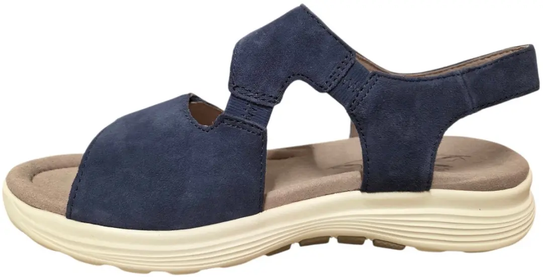 Gabor Rolling Soft Sandalen 86.815.36 - Blauw Suede - Damesmaat 40