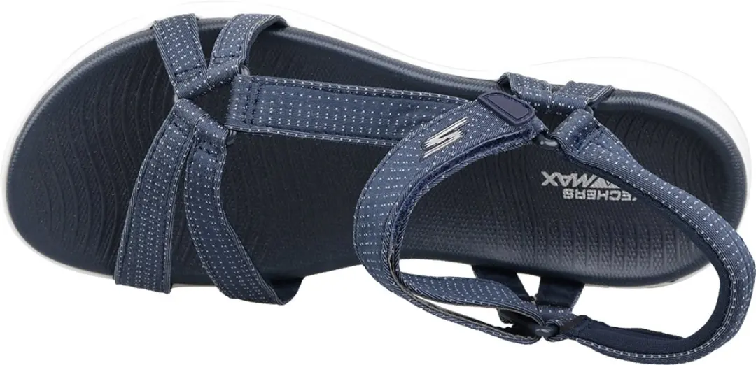Skechers On-The-Go 600 Brilliancy Dames Sandalen - Maat 42 Navy